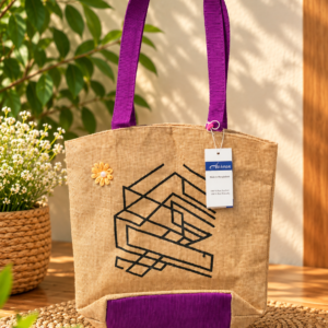 AARVAN Bloom Jute Carryall
